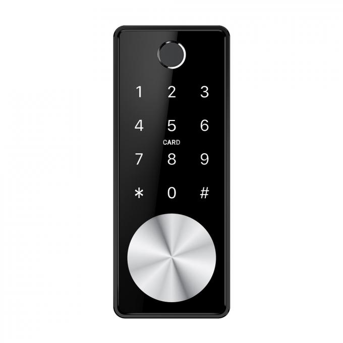 Empreinte digitale à télécommande électronique futée de Bluetooth Digital de serrures de porte avec le Deadbolt automatique 0