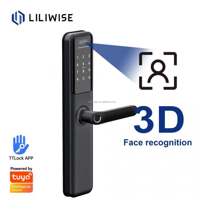 Tuya Smart Door Lock avec reconnaissance faciale 3D Wifi Bluetooth 1