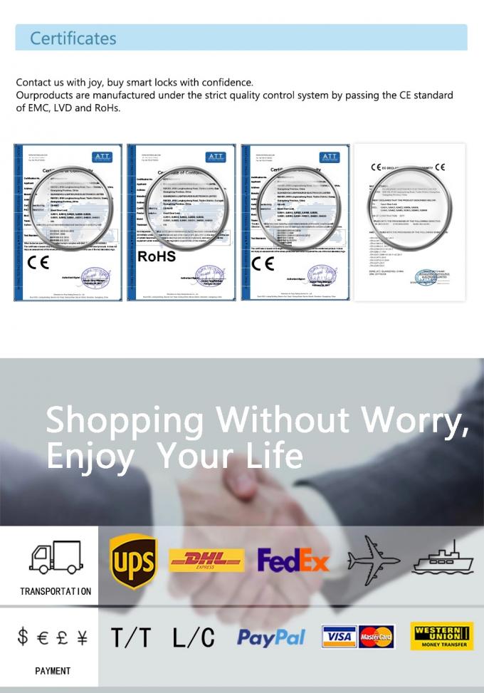 Serrure de porte automatique biom&eacute;trique 13