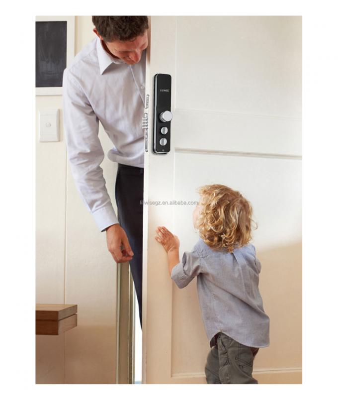 Liliwise Nouveau design verrouillage enti&egrave;rement automatique verrouillage num&eacute;rique d'empreintes digitales &eacute;lectronique verrouillage Tuya APP TTlock Smart Door Lock 10