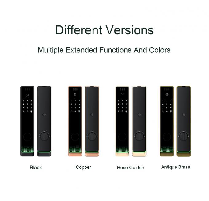 S&eacute;curit&eacute; Liliwise Tuya Wifi Cerradura Fermetures &eacute;lectroniques intelligentes intelligentes 8