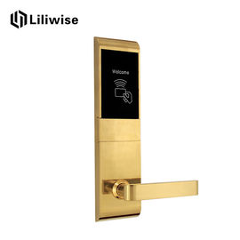 Serrures de porte en alliage de zinc d'hôtel de Rfid, serrure de porte moderne de lecteur de Smart Card