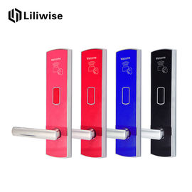 Serrure d'entrée principale Keyless de carte durable d'IC, système de serrure de porte de carte principale d'hôtel