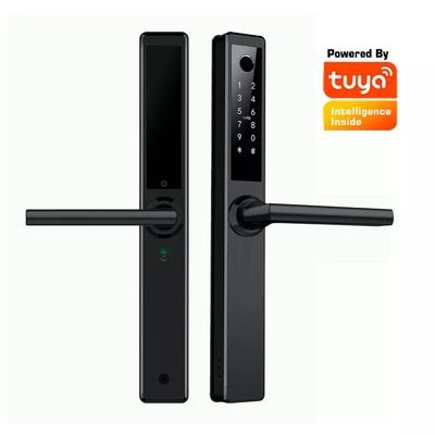 Smart Door Lock with 6V Battery Waterproof Design for 35-65mm Door Thickness
