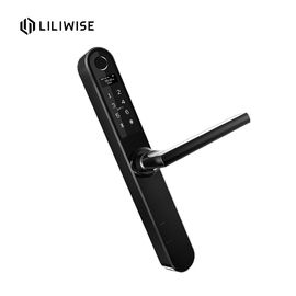 Digital 4 dans 1 serrure en aluminium intelligente de porte coulissante avec la langue anglaise et chinoise