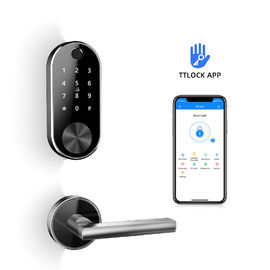 Serrure de porte mobile d'empreinte digitale de Wifi Kepad avec la norme américaine de batterie de 4*1.5V D.C.A.