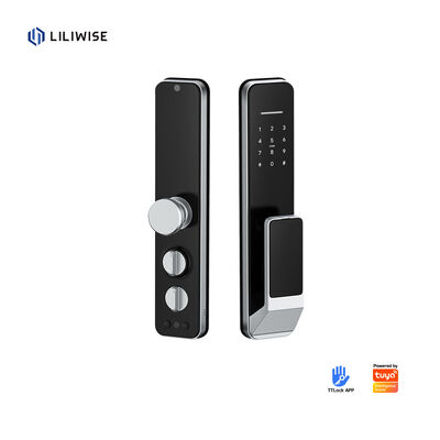 Liliwise Nouveau design verrouillage entièrement automatique verrouillage numérique d'empreintes digitales électronique verrouillage Tuya APP TTlock Smart Door Lock