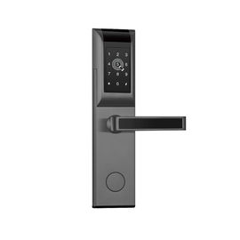 La serrure de porte noire la meilleur marché de Digital Bluetooth WiFi pour l'appartement
