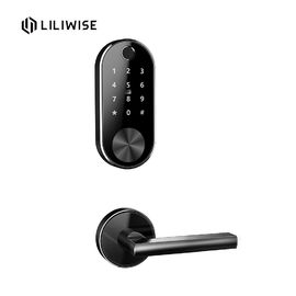 Alliage d'aluminium de porte de mortaise standard électronique de serrures pour la pièce à la maison