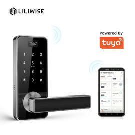 La clé futée électronique d'APPLI de carte du mot de passe RFID de Digital de degré de sécurité de serrure de porte de Tuya ouvrent