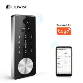 Serrure de porte intelligente de Tuya de degré de sécurité de serrure de porte de Deadbolt de serrure de porte d'empreinte digitale de WiFi avec l'empreinte digitale