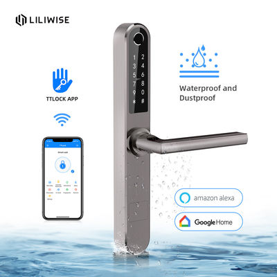 Aluminium moderne futé d'acier inoxydable de serrures de porte de pièce pour le ménage/centre commercial