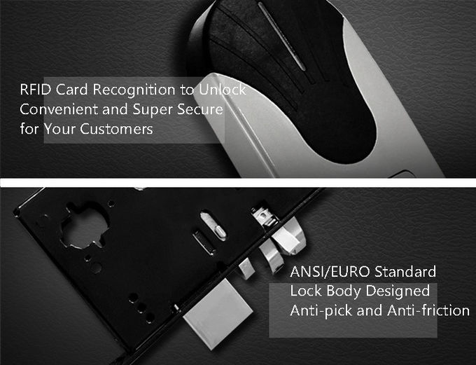 Digital commerciale l'autre serrure de porte avec la capacité mémoire de cartes de la carte 200 de RFID 3